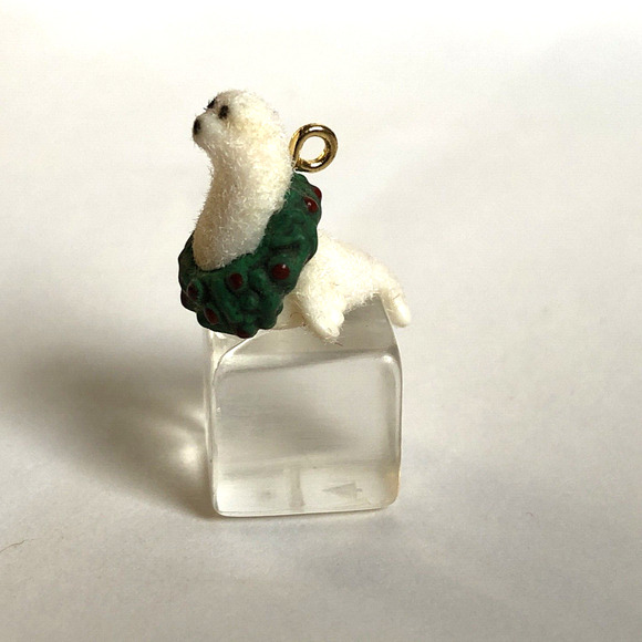 Hallmark Christmas Ornament Keepsake Miniature Ice Block Buddies 2000 Polar Bear - Picture 6 of 12